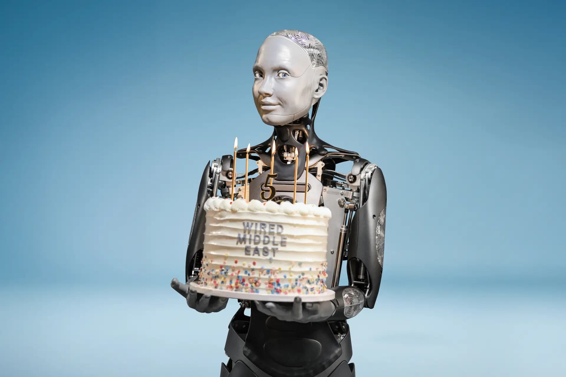AMECA Roboter für Wired Middle East – Editorial Fotografie von Carsten Beier